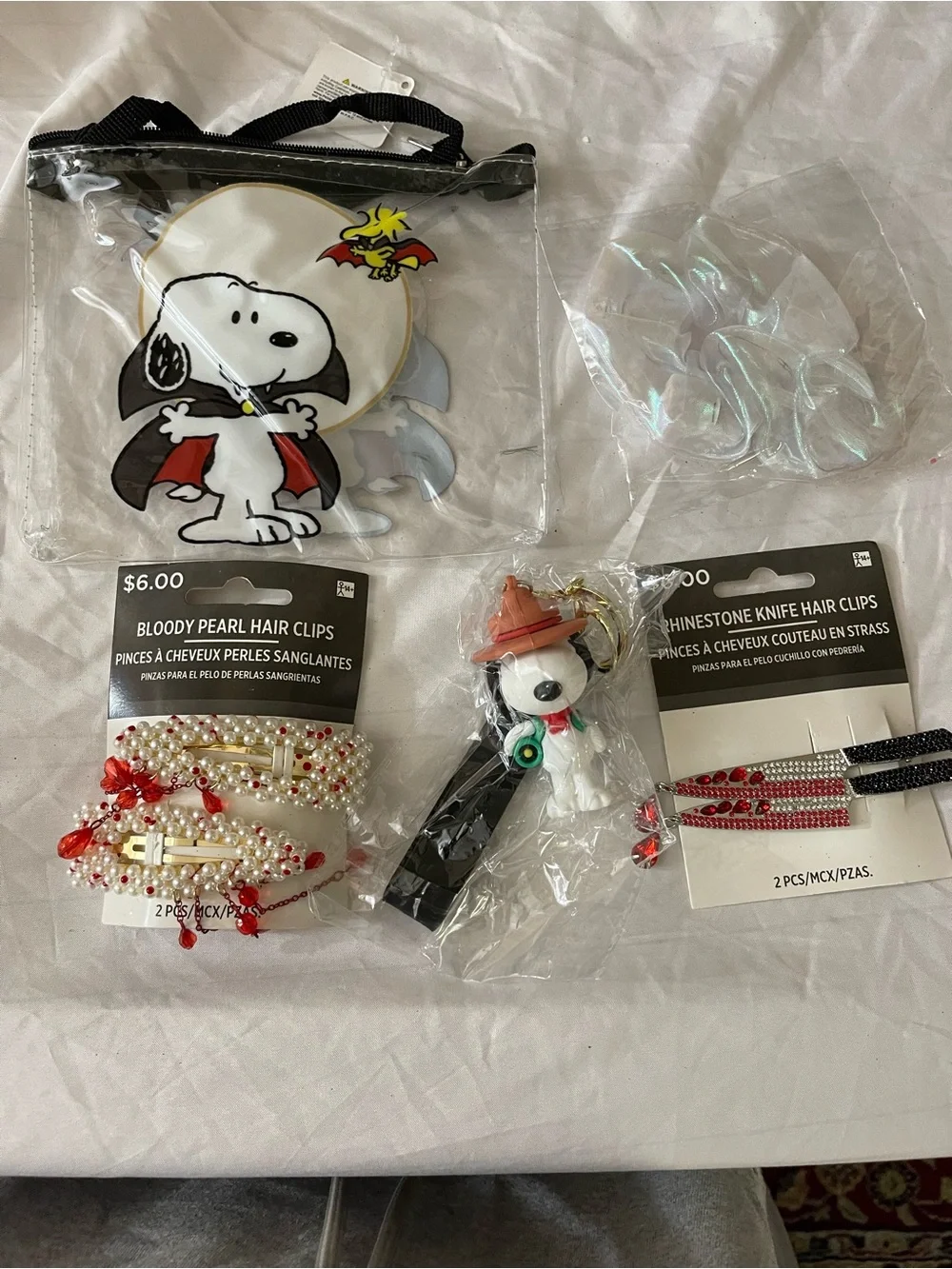 Halloween Boo Basket Bonanza: Character Bows, Bags and Bag Charms! $25 each set
